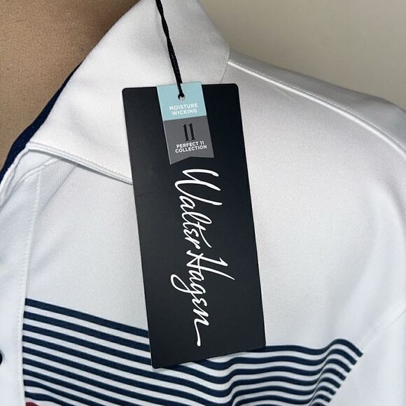NWT Walter Hagen American Flag Golf polo size small - Picture 4 of 8